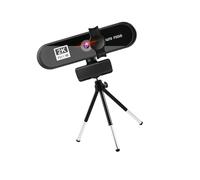 LIXSAZSE Autofocus 4K Full HD Streaming Webcam for Live Broadcast Crystal Clear Video, Black, 2k