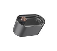 LIXSAZSE Automatic Cat Water Fountain Silent Water Dispenser for Indoor, Black No Night Light