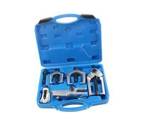 LIXSAZSE Ball Joint Separator Front End Service Kit Durable Pitman Arm Puller Exceptional Strength for Vehicle Maintenance Adjustable Tie Rod End Puller Storage Case Repair, Blue