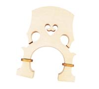 LIXSAZSE Bass Bridge 4/4 3/1/2 Size Adjustable Replacement Accessories Maple Wood Upright Bass Bridge / 3/1/2 Size Adjustable Upright Double