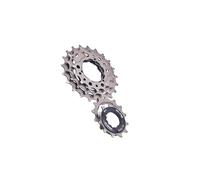 LIXSAZSE Bike Freewheel 5 Speed Cassette Accessory Lightweight Performance Upgrade 11-13-15-18-21T Compact Fit Bicycle Cassette Flywheel Accessory Replace Parts, Black, 8.6x8.6x2.2cm