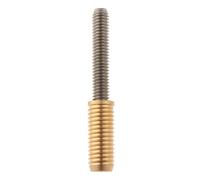 LIXSAZSE Billiard Cue Screws Pool Cue Joint Hardware Crafted Stainless Steel For Durable And Lightweight Sturdy And Lightweight Billiards Pool Joint Pin Insert Is Designed For, Gold, 18