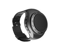 LIXSAZSE Bluetooth Speaker On Wrist With Eight Light Effects Bluetooth Speaker With Fm Radio Subwoofer Wireless, black