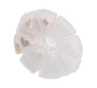 LIXSAZSE Boxed Earring Back Earring Backing Kit 550pcs 10 styles Fashionable and Convenient, 8 Style, 400 Pcs