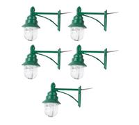 LIXSAZSE Building Architecture Sand Table Landscape Lamp Wall Lights Street Lights Model Railroad Lighting Scenery Mini Courtyard Accessories Simulation Decoration