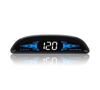 LIXSAZSE Car Speedometer LED Digital GPS On-board USB Head Up Display HUD Odometer Clock Multifunctional Truck Driving Speed Gauge