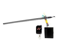 LIXSAZSE Car Strobe Lighting Strip Kit Knight Night Rider Bar RGB 22 Inch Remote Flashing Lamp Tools 12V for Pickup Trailers