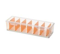 LIXSAZSE Card Storage Container With Lid Cover Dustproof Holds Approximately 700 Cards Easy To Clean Which Is Strong And Durable. Refrigerator Storage Organizer Bin Sundries Box