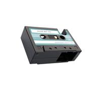 LIXSAZSE Cassette Tape Dispenser Pen Holder Stationery Organizer Tape Cutter Compact and Efficient, Blue