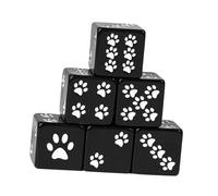 LIXSAZSE Charming Acrylic Multi Dices Fun Board Game Accessories Family Gatherings And Math Game Adventures Bringing Fun. For Replacing Board Or Playing Own Games. 16mm Dice Are Made Of Premium Resin