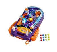 LIXSAZSE Children Pinball Machine Educational Toys Interactive Fun Enhances Strategic Thinking And Coordination Children Pinball Machine Interactive Desktop Game, without Light, 43x46.5x14.5cm
