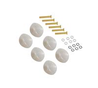 LIXSAZSE Classical Acoustic Electric Guitar Tuning Pegs Package Includes 6 Tuning Peg Button Fittings Easy Installation Guitar Peg Button Replacement