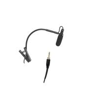 LIXSAZSE Clip On Instrument Saxophone Microphone Metal Offers Sound For Various Live Concert Situations Clip On Instrument Condenser Gooseneck Microphone, Black, L3