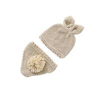 LIXSAZSE Clothing Set Boy Knitted Photo Outfits Handmade Crochet Pants Comfortable Vivid Photography Props, Type1