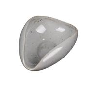 LIXSAZSE Coffee Bean Weighing Tray Reliable Unique Porcelain Dosing Bowl Convenient Measuring Coffee Tea Loose Tea Multipurpose Durable Lightweight Cafe Restaurant, Gray, 9.8x7.5x4cm