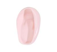 LIXSAZSE Comfortable Earmuffs Ear Caps Hair Salon Reusable Silicone Hair Dyeing Cover Protector Soft And Effective Dye Coloring Ear Covers Hairdressing Cover, Pink, 7.7x4.8x1.2cm