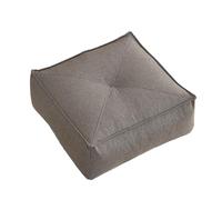 LIXSAZSE Compact Back Cushions Modern Floor Pillow Versatile Seat Cushion Small Spaces And Cozy Corners Creating Warm And Comfortable Living Atmosphere. Meditation Cushion Is, Dark Gray, 40x40x15cm