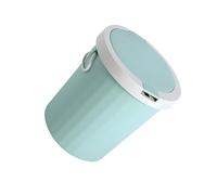 LIXSAZSE Complement Your Homes Aesthetic With These Nordic Contrasting Color Trash Cans And The Load-bearing Capacity Is Strong, green, medium size