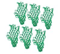 LIXSAZSE Complete Pool Table Accessory Supplies Featuring Durable Billiard Table Net Pockets 6pcs Snooker Mesh Bag Set Pool Club Accessory Supplies Billiard Web Pocket