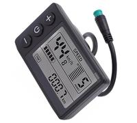 LIXSAZSE Control Panel Electric Bike LCD Display S866 Meter Easy Installation Waterproof Premium ABS LCD Transparent Liquid Crystal Screen Is Imported