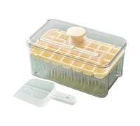 LIXSAZSE Convenient Maker Fast Ice Release Dustproof Cover Low Temperature Resistant ABS with Accessory Cubes, Type+2, 28 grids