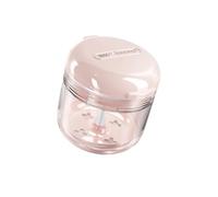 LIXSAZSE Convenient Separation Denture Bath Box Fixator Denture Storage Brush Cleaning Dentures Appliances Materials Practical, Cherry Blossom powde