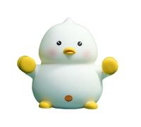 LIXSAZSE Cute Duck Lighting Duck Night Silicone Light Rechargeable Light Silicone Lazy Night, Wang Wang Yan