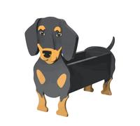LIXSAZSE Cute Pet Dog Shape Flowerpots For Desktop Storage In Garden Home Decor PVC Multiple Pet Dog Breeds Garden Pots