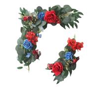 LIXSAZSE Delicate Wedding Arch Flowers Kit Exquisite Wedding Party Reception Arch Decorations, Type B