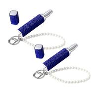 LIXSAZSE Diamond set girls' perfume portable spray bottles,Royal Blue