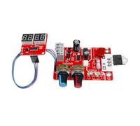 LIXSAZSE Digital Spot Welder Machine Controller Electric Adjustable Ammeter Welding Control Panel Circuit Replacing Parts, 40A