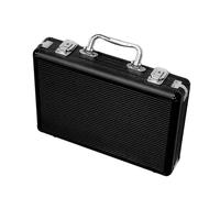 LIXSAZSE Divided Compartments Storage Holder for Chip Carrier Making Easy to Organize 200 Chips for Game Night and Tournaments Number Chips Playing Game Carrying Case Carrier