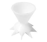 LIXSAZSE Divided Cup Feature Packed Tool Mixing Various Paint Colors For Unique Fluid Art Experiences When Poured Out Divided Cup Multi Purpose Acrylic Variety Plant