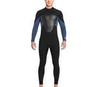 LIXSAZSE Diving Suit Neoprene High Efficiency Cold Proof Zipper Closure Breathable Comfortable Swimsuits Easy to Wear Wetsuit, Men Dark Gary, M