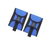 LIXSAZSE Diving Weight Pockets Harness Scuba Backplate Pouch Ergonomic and Practical Travel Camping, Blue, 2 pcs