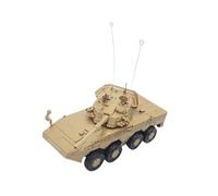 LIXSAZSE DIY Assembly Miniature Tanks Encouraging Creativity And Problem Solving With Every Assembly Armored Tank Model Meet Passion For Collectibles With Beautiful, Light Coffee, 10x5x6cm