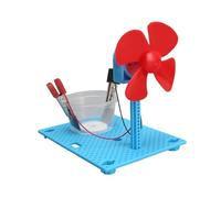 LIXSAZSE DIY Fan Wind Power Generator Electric Innovative Learning Kits Designed To Science Fun For Kids Of All Ages Educational Engineering Experiments For Boys Girl
