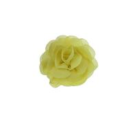 LIXSAZSE Dog Collar Flowers Pearl Chiffon Cat Bow Tie Eye-catching Pet Supplies Neck Decoration Garment Accessory for Embellishments, yellow