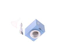 LIXSAZSE Dollhouse Furniture Model Toys Include Mini Washing Machine Adding Realism To Pretend Play Making Extraordinary Fun Mini Drum Washing Machine Decoration Life Scene, Blue, 5.1x4.6x7cm