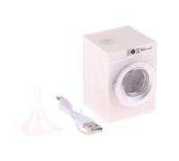 LIXSAZSE Dollhouse Furniture Model Toys Include Mini Washing Machine Adding Realism To Pretend Play Making Extraordinary Fun Mini Drum Washing Machine Decoration Life Scene, White, 5.1x4.6x7cm