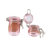 LIXSAZSE Dollhouse Storage Jar Offers Versatile Storage Options Suiting Every Room In Dollhouse Decor Each Jar Is Meticulously Designed And Handcrafted To, pink
