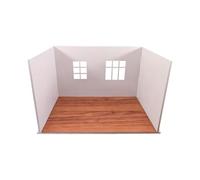 LIXSAZSE Dollhouse Wall Decorative Furnishings Unique Miniature Kitchen Wall Model Retro Furnishing Accessories Beautiful Craftsmanship Dollhouse Miniature Furniture Model Kitchen