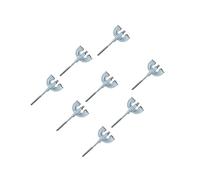 LIXSAZSE Drum Claws Professional Practical Accessories Drum Tension Rods Screws Replacement Parts Simple Installation Ensures Performance Integrity, Silver, M6