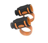 LIXSAZSE Drum Stick Control Clip Effective Aid for Mastering Drumming Skills Grip Finger, Orange