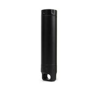 LIXSAZSE Dry Bottle Outdoor Seal Case Container Lighter Battery Tablet Holder Aluminum Alloy Emergency Storage Organizer, Black
