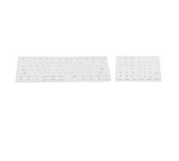 LIXSAZSE Durable Adhesive Keyboard Side Stickers Long Lasting Application On All Keycap Will Not Fall Off After Long Time Side Font Stickers Mechanical Keyboard Keycaps