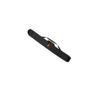 LIXSAZSE Durable Fishing Pole Bag Made Premium Canvas Offering Ample Storage and Easy Carrying Options for Anglers Fishing Gear Bag Rod Case Crossbody, Black, 140 x18 cm