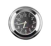 LIXSAZSE Durable Handlebar Mount Clock With Accurate Workmanship 22 To 25mm Waterproof Aluminum Parts Time Gauge Motorcycle Motorcycle Handlebar Mount Clock Dial Watch