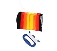 LIXSAZSE Durable Rainbow Kite and 84ft Flying Line for Outdoor Games Stunt Power, Type A