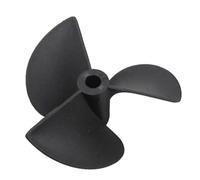 LIXSAZSE Durable RC Boat Ship Propellers Remote Control Boat Propellers Boating Experience M4 Thread, Black, 40 x 47mm
